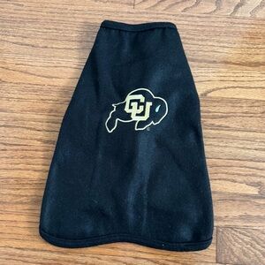 NWOT dog NCAA Colorado Buffaloes fleece vest